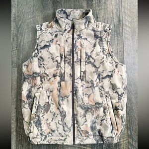 NATURAL WINTER CEPTOR WINDPROOF FLEECE VEST M CAMO